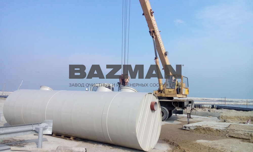 Ливневые очистные сооружения ЛОС ПП Объект г. Махачкала